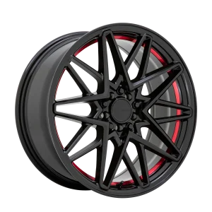 Ruff – CLUTCH – Black – 18″x8″ 38mm – Summer Wheels – 1880RDC385D20R76